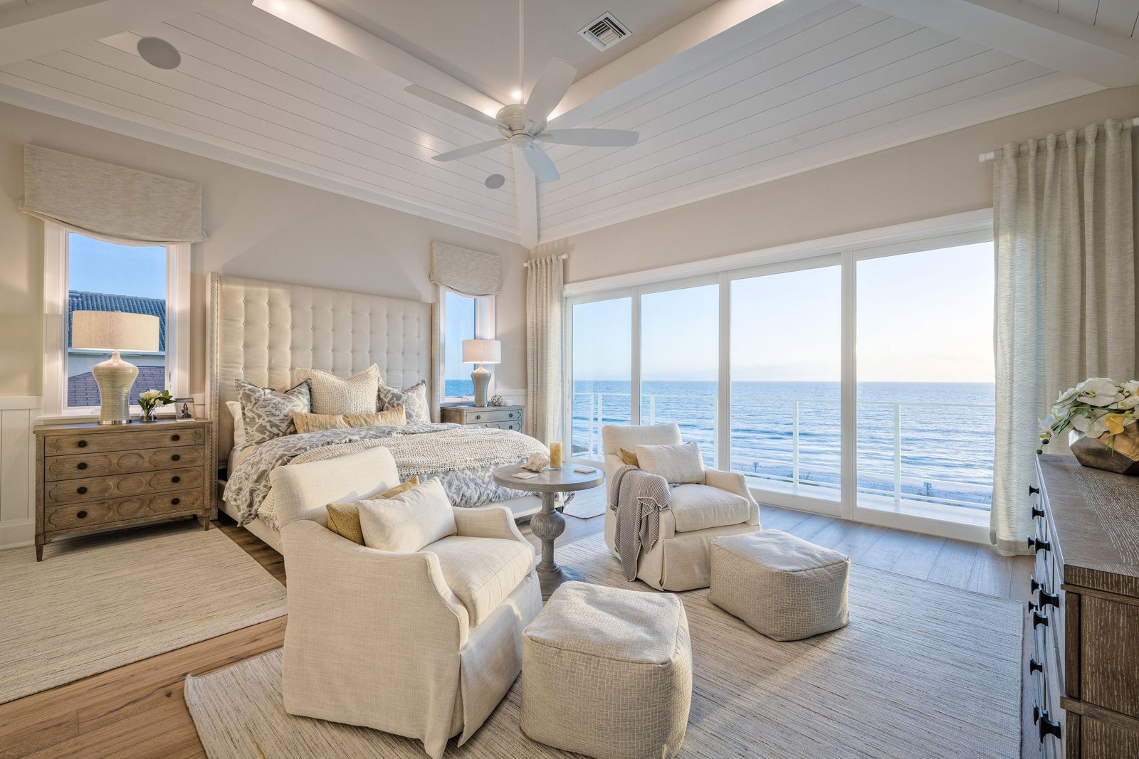 Primary bedroom with Gulf view